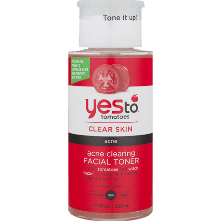 Yes to Tomatoes Clear Skin Acne Clearing Facial Toner 7.7 FL