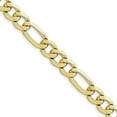 thumbnail image 2 of 10K Yellow Gold 10mm Light Concave Figaro Chain 22 Inch, 2 of 3