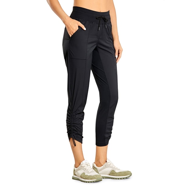 Pantalones CRZ YOGA Deportivos Livianos 63 cm de Entrepierna Negro M