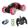 thumbnail image 1 of RC Stunt Car, 4WD Gesture Sensor Control Deformable Electric Car/Auto-demo con LED/Music para niños Eccomum Rojo-2 baterías, 1 of 7