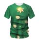 thumbnail image 3 of Camiseta de línea ancha para hombre, dos disfraces falsos de Hip-Hop para fiesta anual, Carnaval y Navidad, figura interesante e innovadora, Top con cuello redondo en 3d, 3 of 4