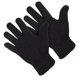 thumbnail image 1 of Guantes Negros Térmicos Aislados de Acrílico con Puño Acanalado para Clima Frío para Hombre, 1 of 4