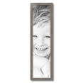 thumbnail image 2 of ArtToFrames 8" x 31" Gray Picture Frame, 8x31 inch Gray Wood Poster Frame (WOM-4433),  Pack, 2 of 8