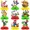 PD66, variant on 9 pack Mario Party Honeycomb Centerpiece Table Decorations Birthday Party Decorations Mario Theme Birthday Party Supplies