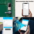 thumbnail image 4 of Keyless Deadbolt, SMONET Smart Lock for Front Door, Keyless Lock with Smartphone Control for Home Security, Easy Install, Keypad Door Locks, Electronic Doors Lock for Home, Hotel, Office, 4 of 8