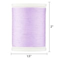 thumbnail image 2 of Hello Hobby Sweet Violet 100% Polyester All Purpose Thread, 300 Yards, 2 of 5