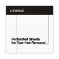 thumbnail image 5 of Premium Ruled Writing Pads With Heavy-Duty Back, Narrow Rule, Black Headband, 50 White 5 X 8 Sheets, 12/pack | Bundle of 2 Packs, 5 of 5