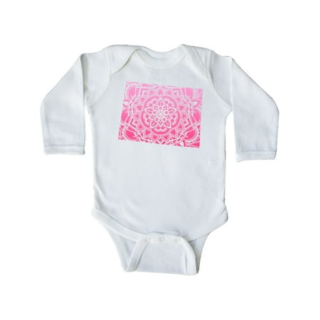 

Inktastic Colorado Silhouette Mandala Gift Baby Boy or Baby Girl Long Sleeve Bodysuit