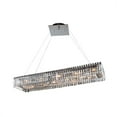 thumbnail image 2 of 11709-010-FR001-Allegri Lighting-Baguette - Twelve Light Rectangular Pendant   Chrome Finish with Firenze Clear Crystal, 2 of 2