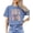 Blue Jean Shirt, variant on Retro Floral Bunnies Shirt for Women and Teens Girly Coquette Easter Bunny Tee Espresso Shirt Adult X-Large