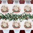 thumbnail image 7 of GZHJMY Merry Christmas Placemats 1Pcs,Holidays PVC Weave Place Mats Table Mats Non-Slip Easy to Clean for Home Kitchen BBQ Party Table Decor,15.4", 7 of 7