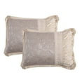 thumbnail image 4 of Amrapur Overseas 8-Piece Jacquard Verona Comforter Set, Tan, Queen, 4 of 6