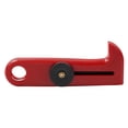 thumbnail image 3 of Unpacking Blade Portable Express Parcel Push Blade Keychain Hook Blade Survival Clip Cutter Tool Box Opener Red Smile Home, 3 of 9