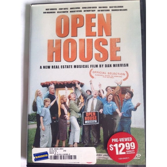 OPEN HOUSE (2004) A Real Estate Musical Film Dan Mirvish Sally Kellerman