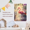 thumbnail image 4 of FORMRS Acrylic Clipboard with Low Profile Clip Standard A4 Letter Size, 12.5" x 9", Flamingo, 4 of 8