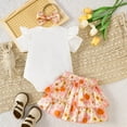 thumbnail image 5 of Gubotare Girl Birthday Outfit Bodysuit Tutu Dress Baby Girl Romper Dress Toddler Solid Color Tulle Skirt Holidays Outfits 0 3 6 9 12 18 24 Months (White,Size 12-18 Months), 5 of 9