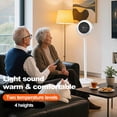 thumbnail image 5 of Winter Floor-Standing Warm Air Blower with Adjustable Telescopic Height, for Home, Office, Large Room Heating, 5 of 11