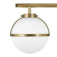 thumbnail image 4 of Hinkley Lighting - Bath - Hollis - 15W 3 LED Bath Vanity in Transitional and, 4 of 8