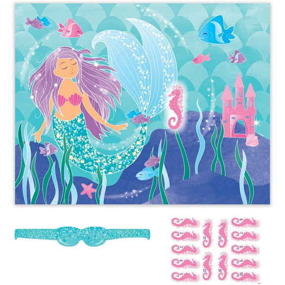 Mermaid Party Game, 14 Players, 16pcs