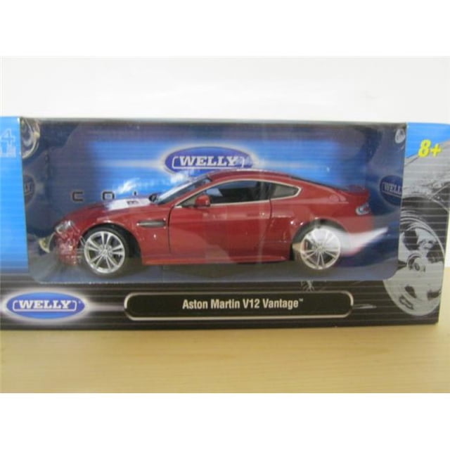 Modèle Réduit de Voiture Aston Martin V12 2010 1 par 24, Rouge