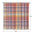 thumbnail image 5 of Multi Color Checkerboard Checkered Pattern Shower Curtain 72"x72" ,Bathroom Decorative Shower Curtains Set with 12 Hooks,Modern Waterproof Washable Shower Curtain, 5 of 6