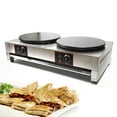 thumbnail image 3 of Double-Head Crepe Maker, Commercial Electric Crepe Pancake Maker Griddle, 3 of 3