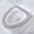 thumbnail image 3 of Juego de 4 fundas para asiento de inodoro, cojines de baño suaves y cálidos, Washa, 3 of 5