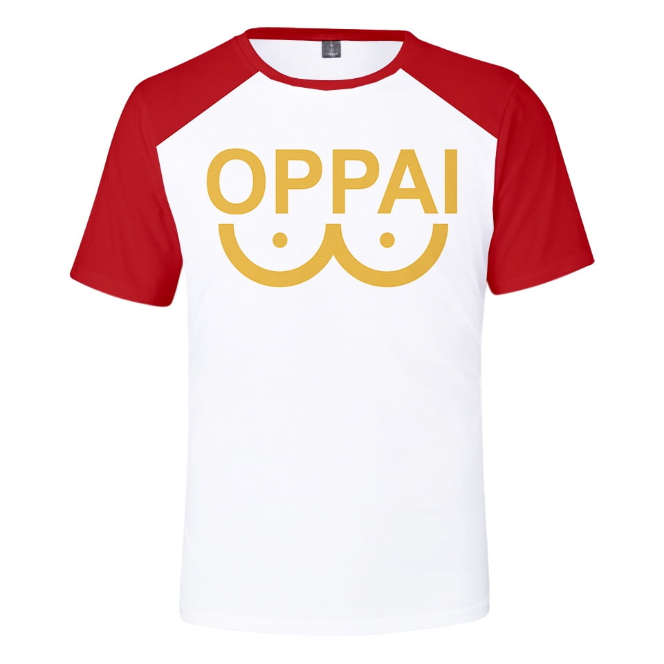 One Punch Man 3D T Shirt Women Boys Girls Summer Short Sleeve Funny Tshirt Graphic Saitama Oppai Cosplay - Walmart.com