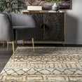 thumbnail image 5 of nuLOOM Maisie Banded Tribal Area Rug, 5' x 8', Maisie Beige, 5 of 5