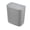 Gray 7L 26*15.6*22.8cm Stainless steel lid, variant on 1.8 Gallon Hanging Trash Can – Stainless Steel Lid Compost Bin for Under Sink, Cabinet Door, or Wall Mount – Food Waste Container for Kitchen, RV, Bathroom, Office – Grey