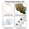 thumbnail image 2 of Kit de bordado Nuberlic Cute Cat para adultos con aros e hilos, 2 of 7
