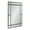 Black, variant on Kate and Laurel Westgate Transitional Wall Mirror, 20 x 30, Bronze, Sophisticated Rectangle Mirror for Wall Decor