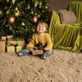 thumbnail image 3 of Noahas Soft Fluffy Area Rug for Living Room Bedroom Shaggy Accent Carpets for Kids Girls Rooms,8'x10',Light Tan, 3 of 7