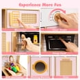 thumbnail image 6 of Costway Wooden Kids Kitchen Playset Pretend Play Kitchen with Real Sounds Lights Pink, 6 of 10