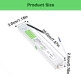 thumbnail image 2 of Mistaha Outdoor LED Power Supply Transformer with IP67 Waterproof Rating - 12V 30W Output for Signs, Light Boxes, and More, 2 of 6