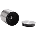 thumbnail image 5 of 2X Salt & Pepper Grinder Set, Pepper Mill & Salt Grinder Refillable, Stainless Steel & Chunky Glass Pepper Mill Grinder, 5 of 9