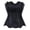 A1 Black, variant on Women's Floral Brocade Overbust Corset Top Vintage Jacquard Bustier Waist Cincher Renaissance Bodice for Cosplay Party Black L