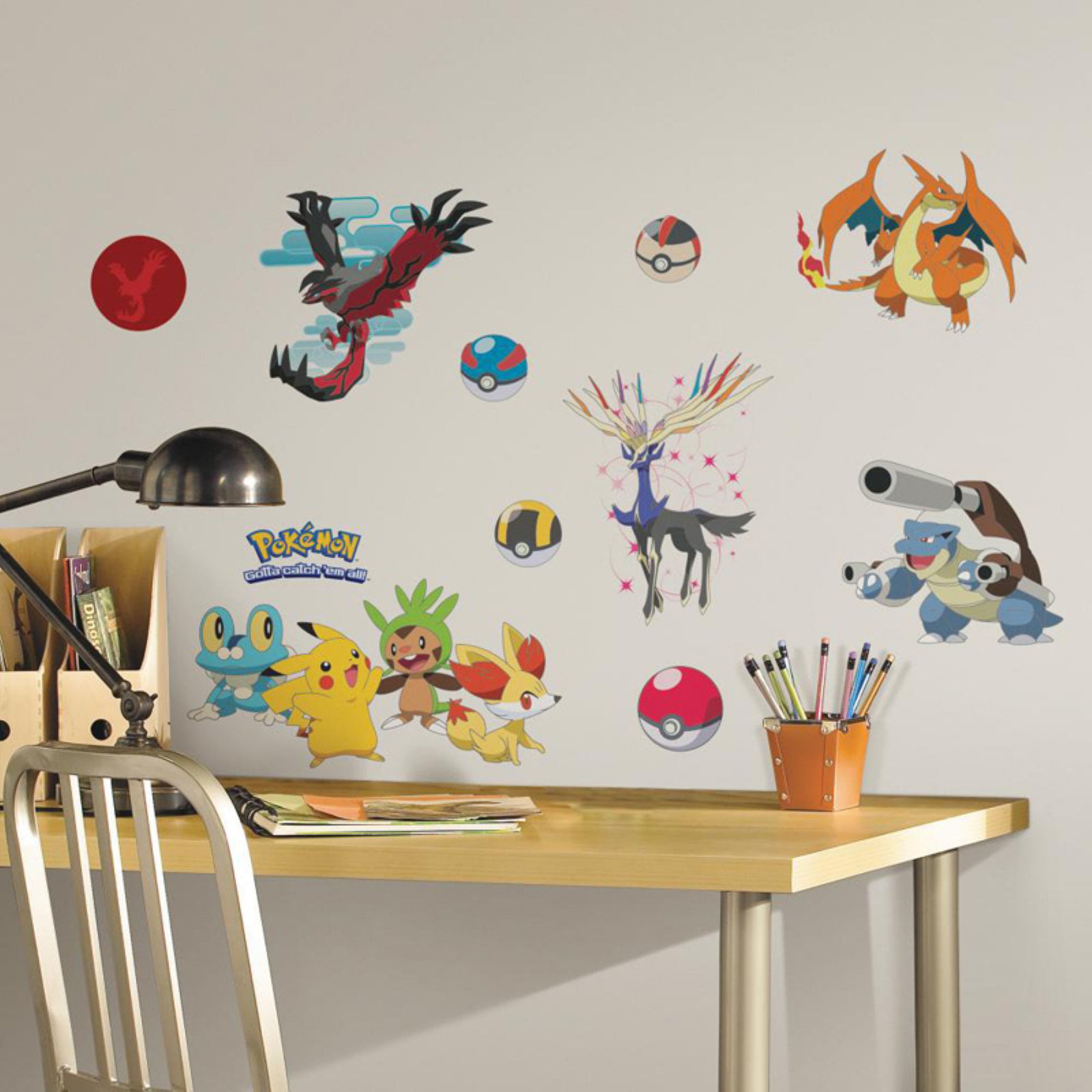 Pokemon Gotta Catch Em All Wall Stickers Bedroom Nursery Decor Art Mural Decal