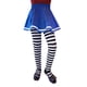 thumbnail image 4 of Medias de rayas para niños de Halloween, medias con estampado de telaraña y esqueleto, 4 of 5