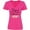 Hot Pink, variant on Inktastic Blessed to Be Called Gram with Beautiful Pastel Flowers Women's V-Neck T-Shirt