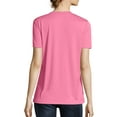 thumbnail image 2 of Hanes Sport Womens Cool DRI Performance V-Neck Tee, 2 of 5