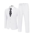 thumbnail image 3 of COOFANDY Big and Tall Suits for Men Slim Fit Single Breasted Sport Jacket and Pants Set Suit for Wedding Dinner Prom Graduation Party Business, 3 of 7