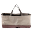 thumbnail image 1 of FENGGUIQU 1Pcs Foldable Firewood Bag for Adults Multi-Purpose Rectangular Shape Coffee Color, 1 of 6