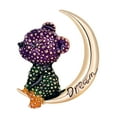 thumbnail image 2 of Dianli Crystal Che-rry Brooch Generous Versatile Clothing Party Dinner Party Dance Performance Clearance Items, 2 of 5