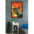 thumbnail image 2 of DC Comics - Green Arrow - Explosion Wall Poster, 22.375" x 34", Framed, 2 of 2