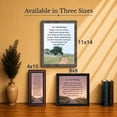 thumbnail image 6 of Framed Irish Blessing Wall Art, Sympathy Keepsake Gift, 6 of 8