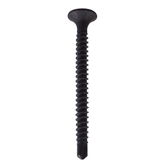 bolsa de 100 tornillos para tablaroca rosca fina de 3.5 x 41.3 mm negro