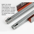 thumbnail image 5 of 1Pair Rebound Press Push To Open Under Mount Furniture Kitchen Bath Drawer Slide Rail Runner 25KG, 5 of 5