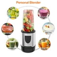 Blender and Food Processor Combo, LINKChef 2 in 1 Multifunctional Food Fruit Meat Blender, 1.2L