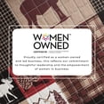 thumbnail image 4 of Lodge Quilt Set - Lightweight, Soft, All-Season - 3-Piece Reversible Rustic Bedding Set (King / California King, Hemlock Red / Brown), 4 of 6